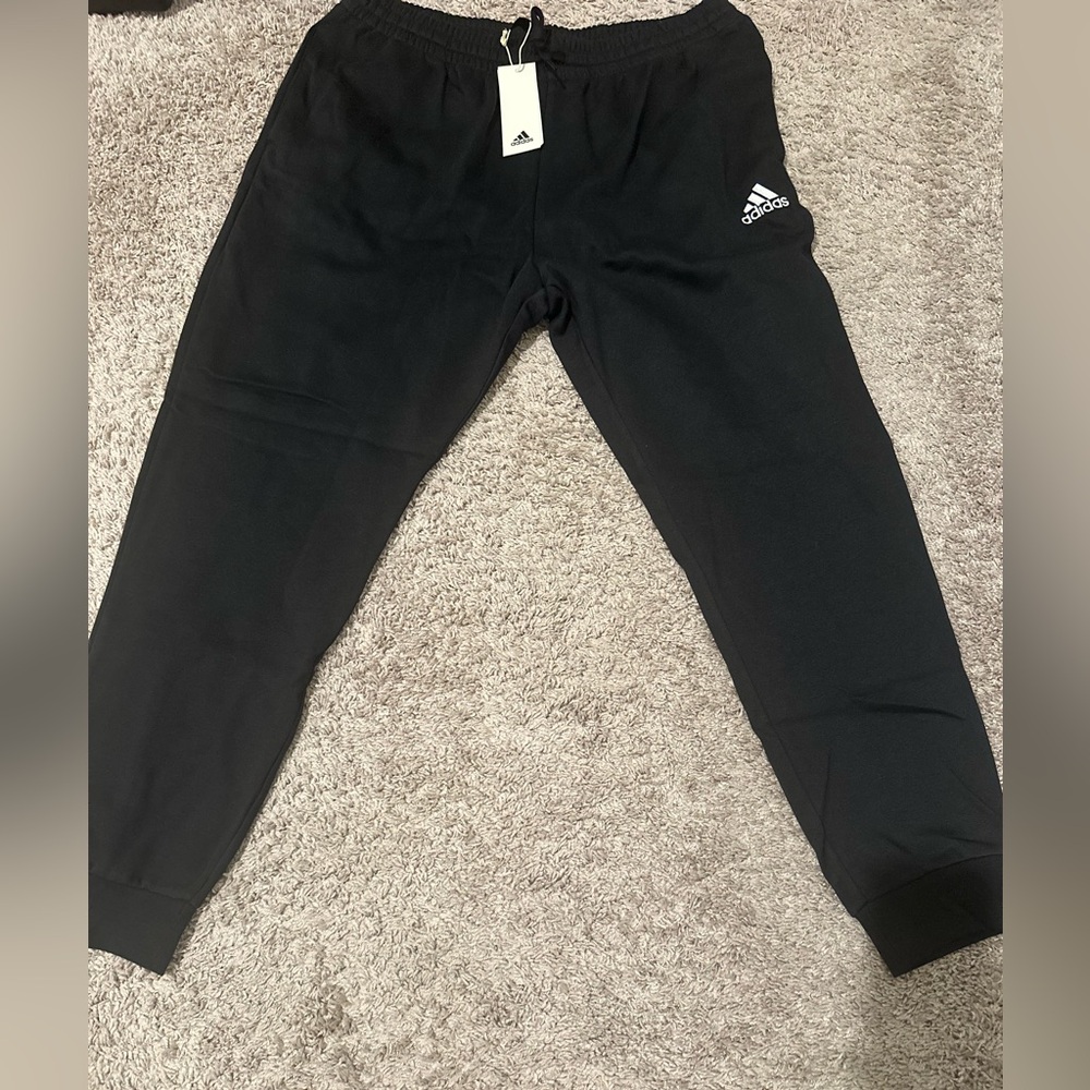 Adidas Men’s Cozy Pant XL Black Sweatpants